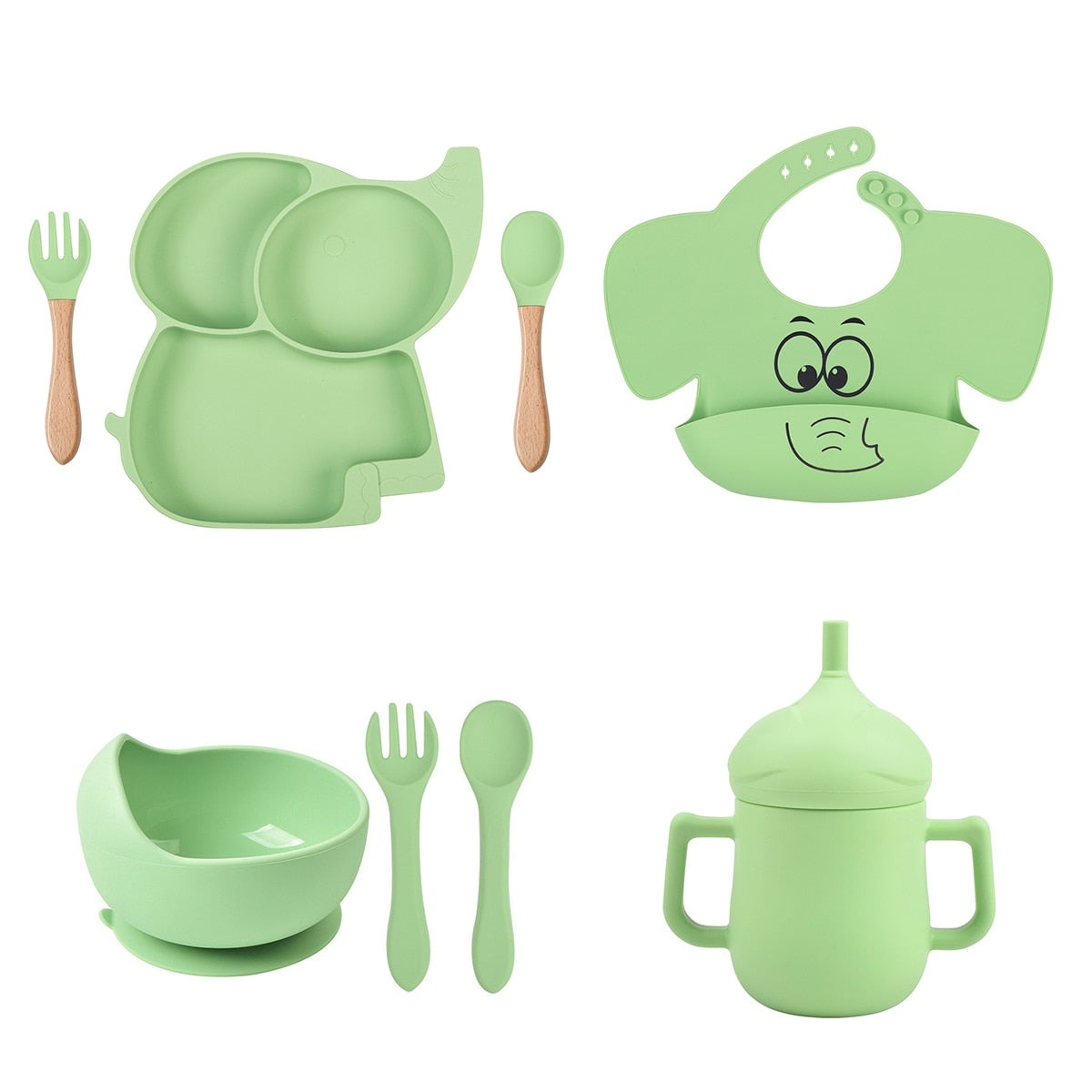 3/6/8 PCS Tableware Bowl - Babbez