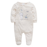 Cute and Casual Spring and Autumn Baby One-piece