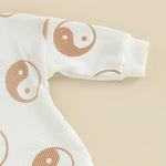 Baby One-piece Suit Knitted Long Sleeve - Babbez