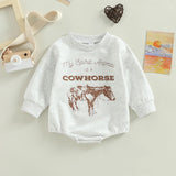 Let Your Baby Show Their Personality with Our Letter Animal Print Romp