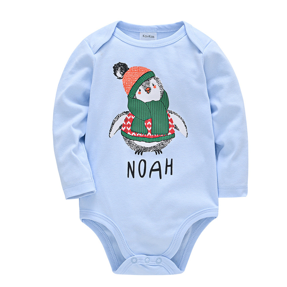 Long-Sleeved Baby Bodysuit for Extra Warmth