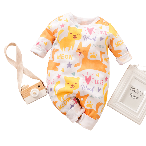 Soft and Gentle Baby Organic Cotton Romper