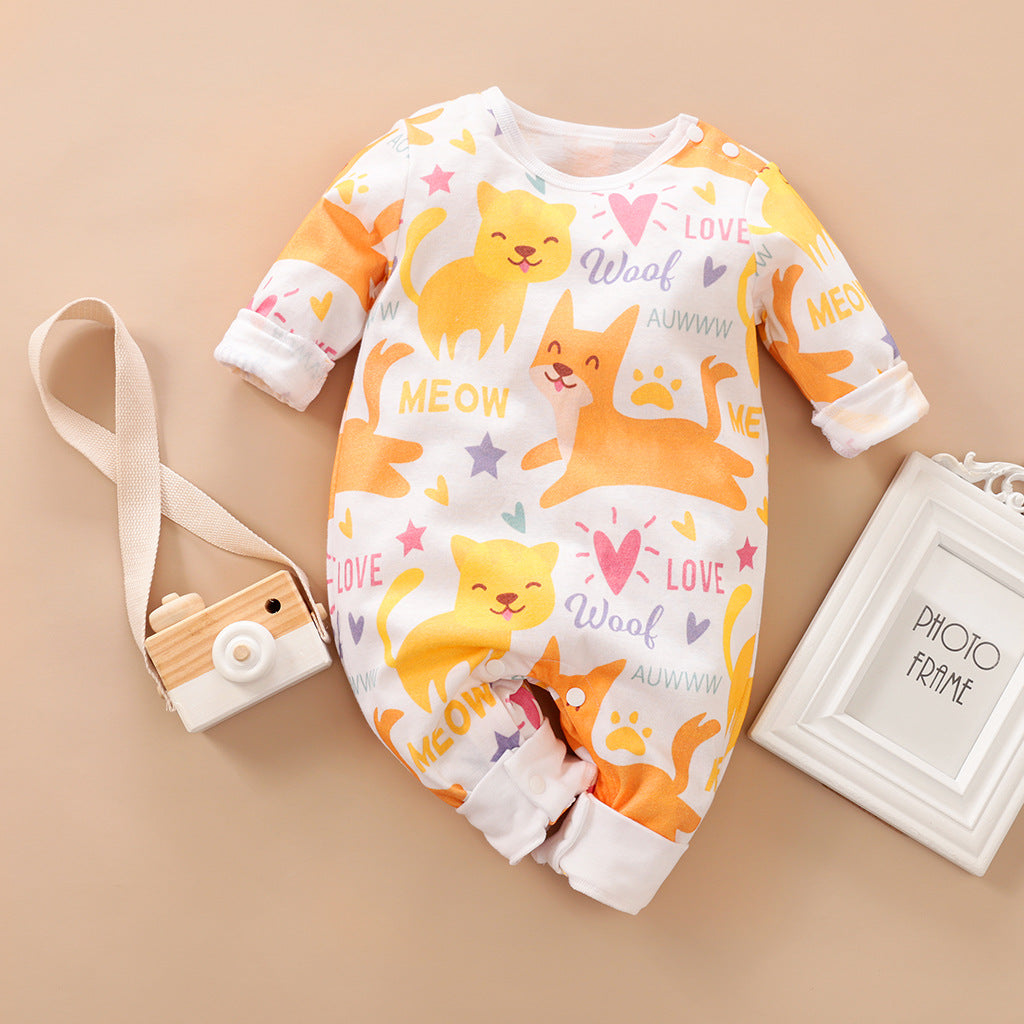 Soft and Gentle Baby Organic Cotton Romper
