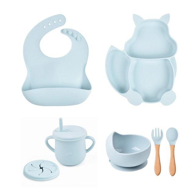 4/6/8 PCS Food Tableware - Babbez