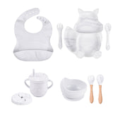 4/6/8 PCS Food Tableware - Babbez