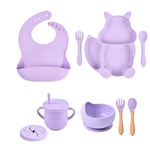 4/6/8 PCS Food Tableware - Babbez