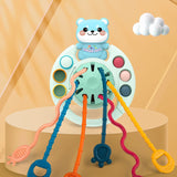 4 in 1 Montessori Pull String - Babbez