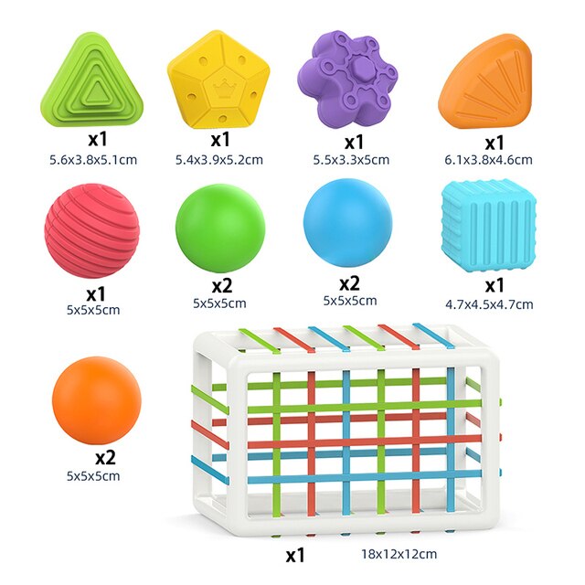 4 in 1 Montessori Pull String - Babbez