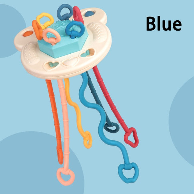 4 in 1 Montessori Pull String - Babbez