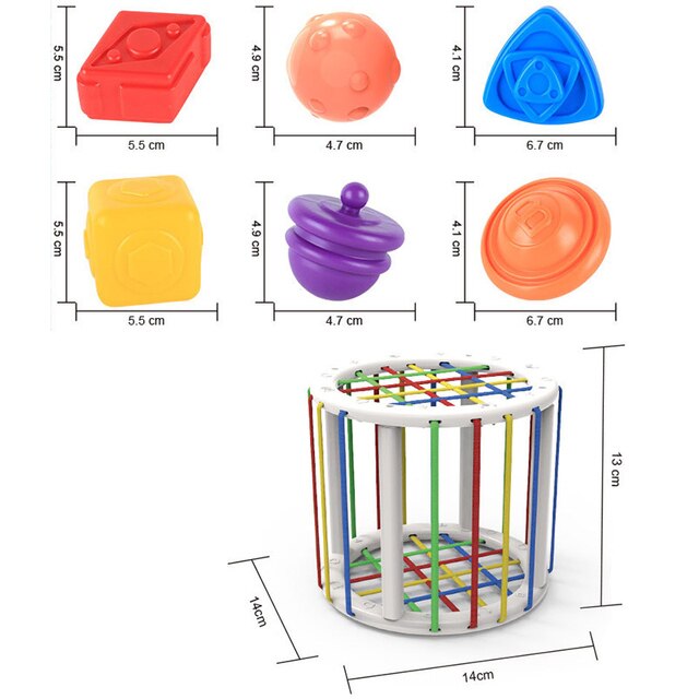 4 in 1 Montessori Pull String - Babbez