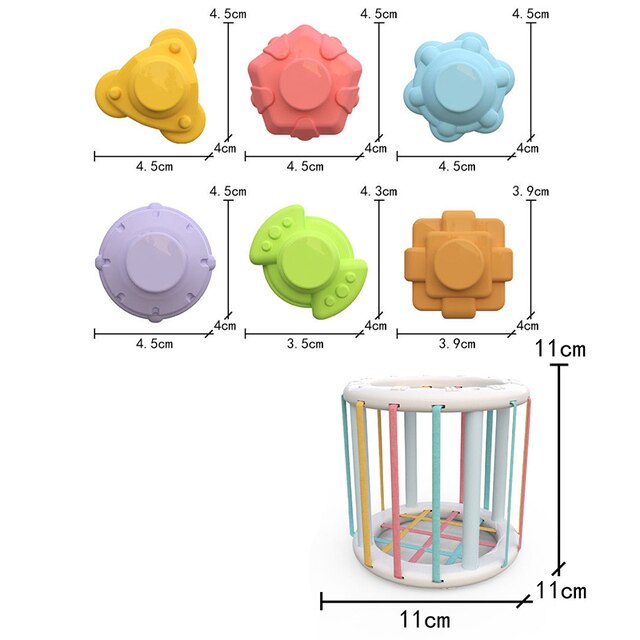 4 in 1 Montessori Pull String - Babbez