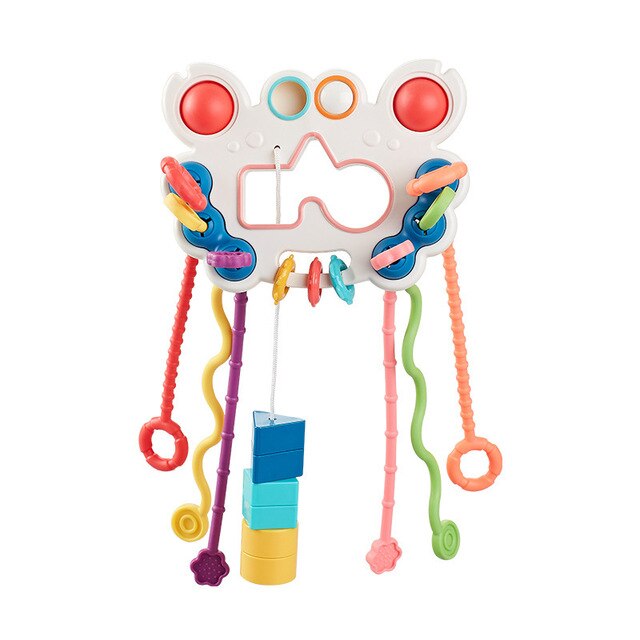 4 in 1 Montessori Pull String - Babbez