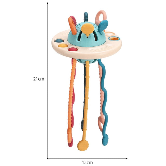 4 in 1 Montessori Pull String - Babbez