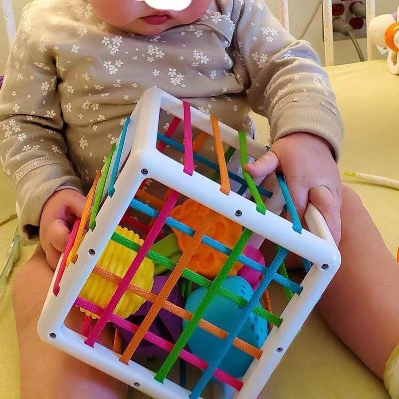 4 in 1 Montessori Pull String - Babbez