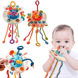 4 in 1 Montessori Pull String - Babbez