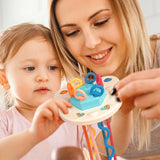 4 in 1 Montessori Pull String - Babbez
