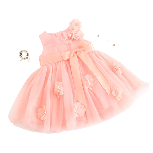 Bloom into Beauty: Girls' Petal Dress Costume