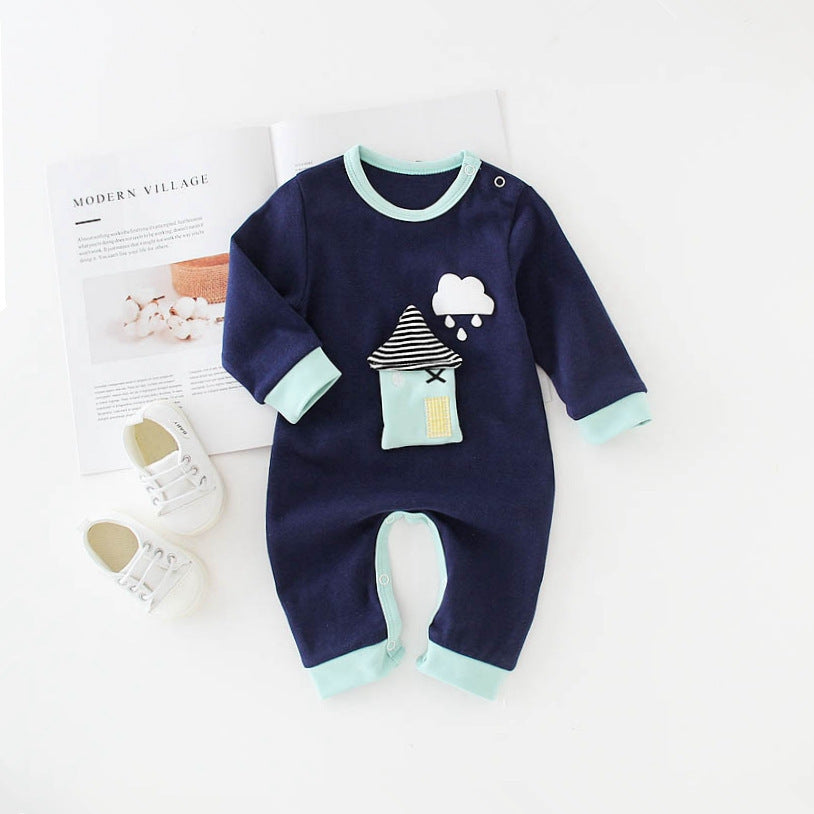 Soft and Comfy Cotton Baby One-Piece Romper