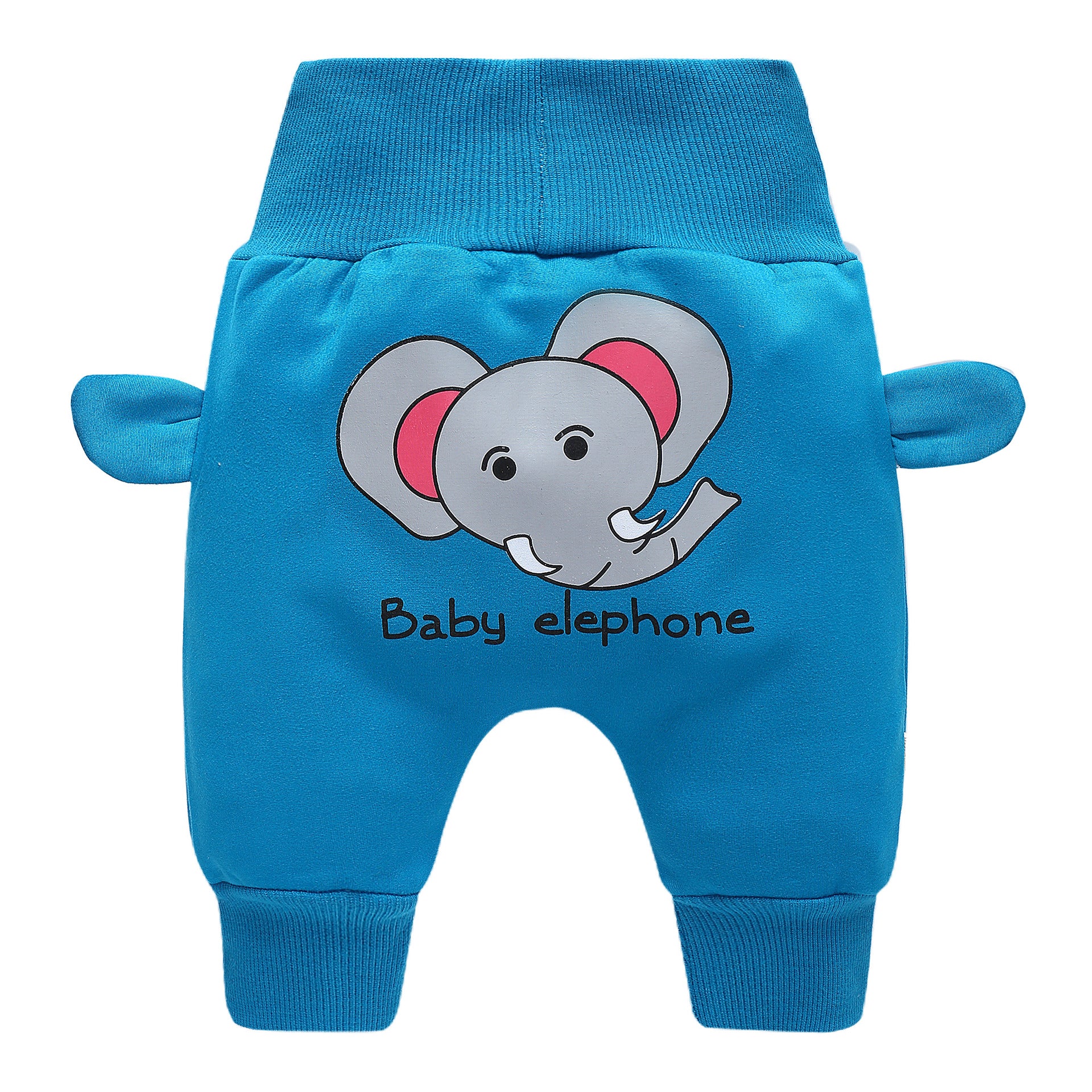 Soft and Comfy Baby High Waist Belly Protection Trousers