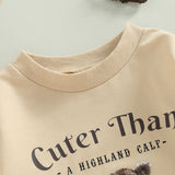 Let Your Baby Show Their Personality with Our Letter Animal Print Romp