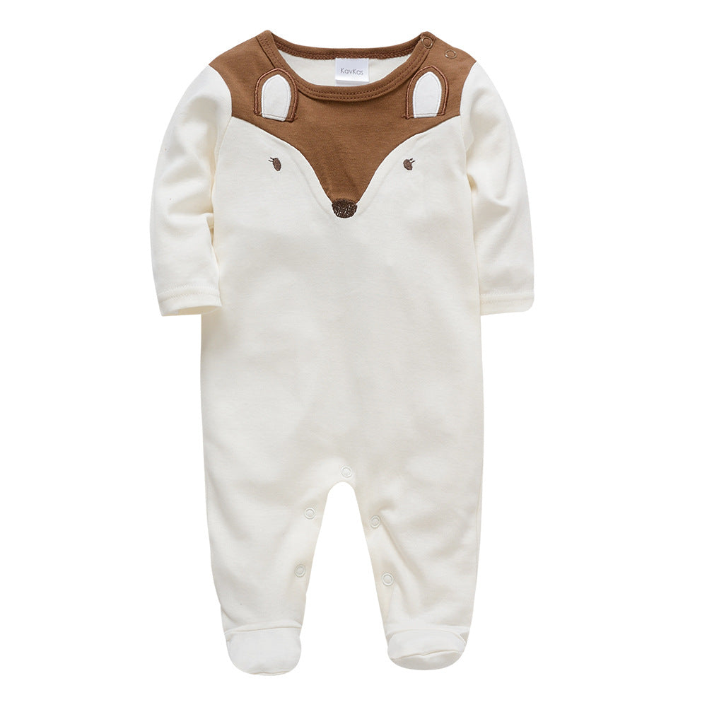 Soft and Breathable Spring and Autumn Baby One-piece