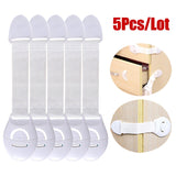 5PCs/lot Baby Drawer Lock Children Security Protection Child Drawer Do