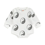 Baby One-piece Suit Knitted Long Sleeve - Babbez