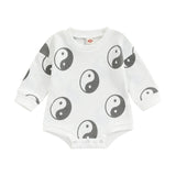 Baby One-piece Suit Knitted Long Sleeve - Babbez
