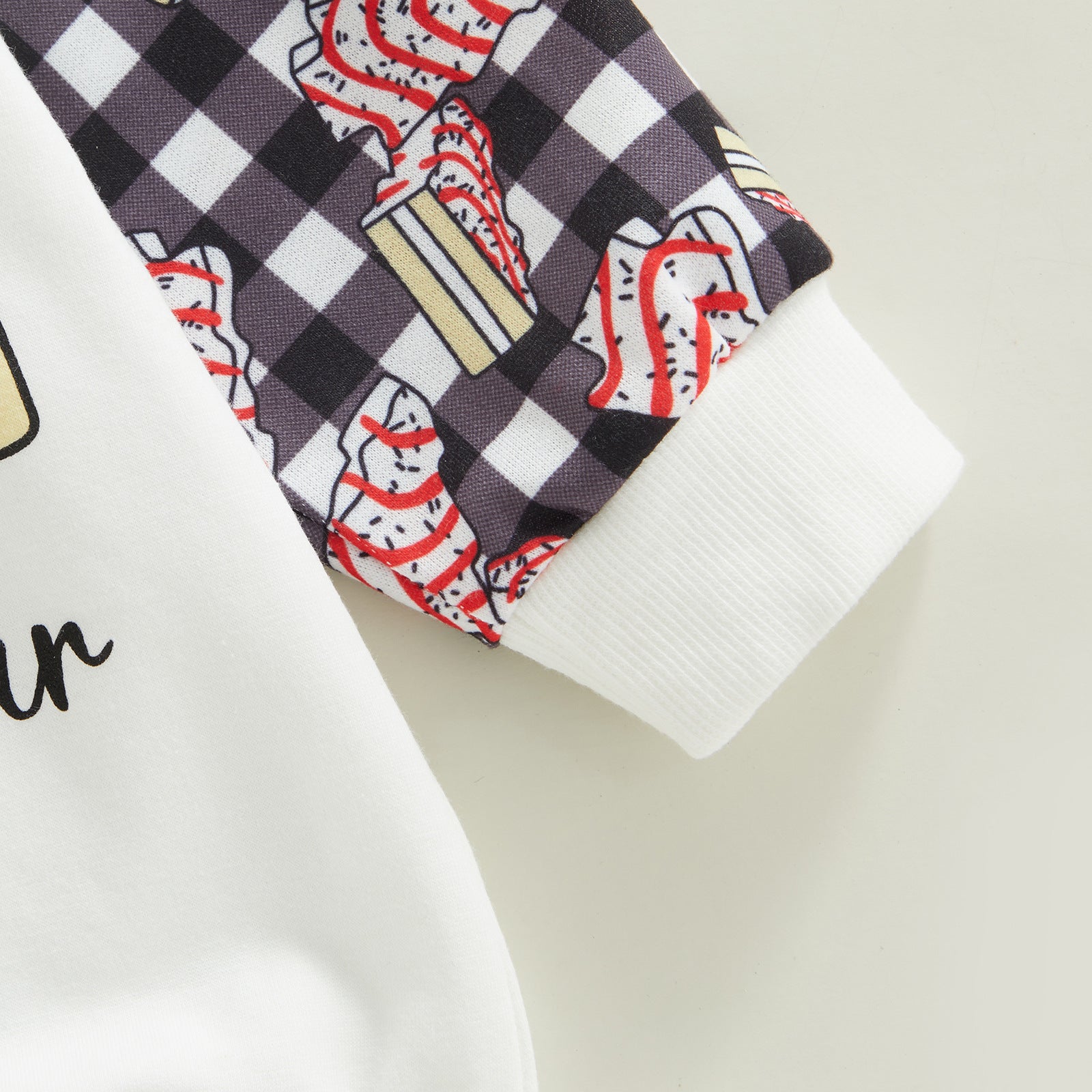 Children's Clothing Round Neck Print Long Sleeves Triangle Romper - Babbez
