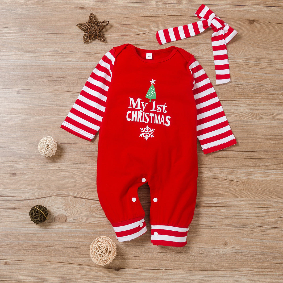 Get Your Little One Ready for the Festive Season with Cross Border Autumn and Winter Christmas Baby Jumpsuit