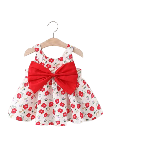 Elevate Your Little Girl's Style with Our New Women's Suspender Vest Princess Dress