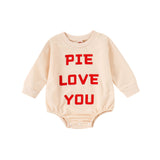 Letter Print Romper Children's Clothing