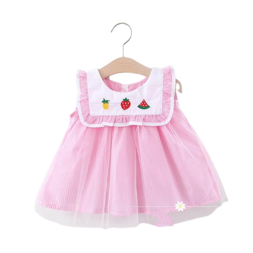 Short Sleeve Princess Dress for Girls