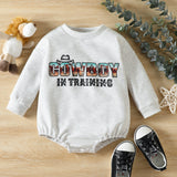 Newborn Baby Jumpsuit Long-sleeve Jumpsuit Romper - Babbez
