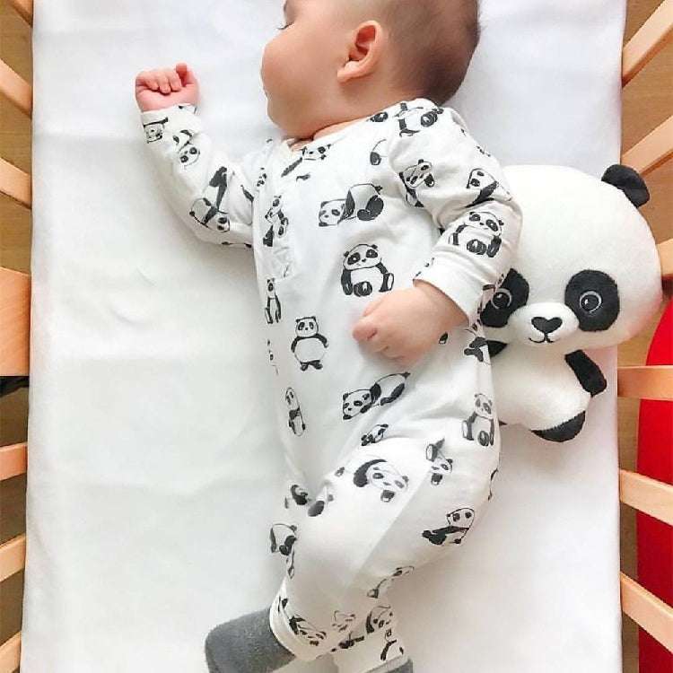 Romper Long Sleeve Print Jumpsuit Clothes Pajamas - Babbez
