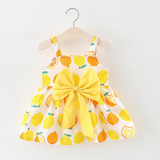Cute Bow Strap Dress for Baby Girls - Perfect for Any Occasion