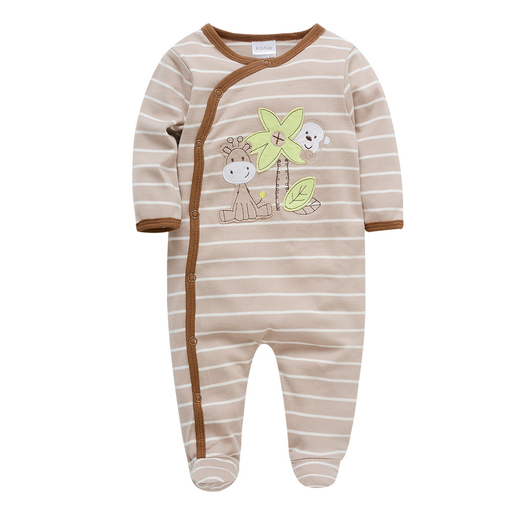 Charming Spring and Autumn Baby One-piece