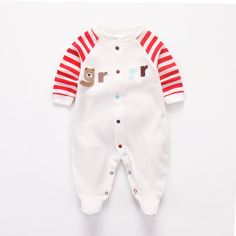 Cotton Long Sleeve Climb - Soft and Comfortable Baby Clothing