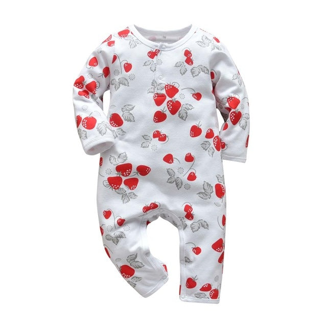 Soft and Comfy Baby Clothes - Long Sleeve Romper Jumpsuit for Newborns