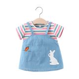 Dress Your Little Princess in Style with Our Suspender Vest Princess D