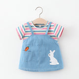 Dress Your Little Princess in Style with Our Suspender Vest Princess D