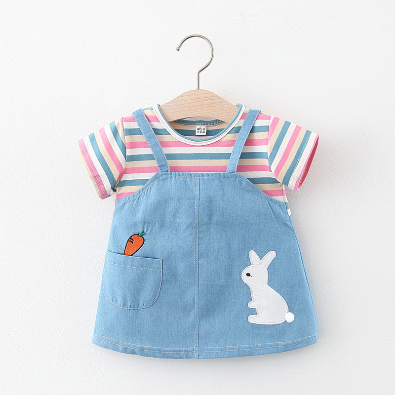 Dress Your Little Princess in Style with Our Suspender Vest Princess Dress