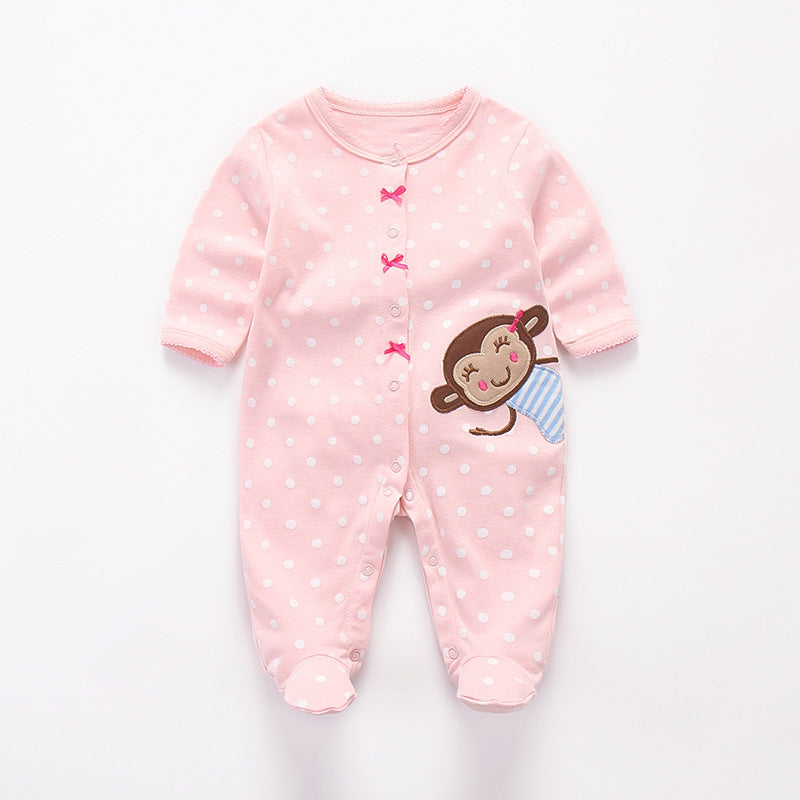 Long Sleeve Crawling Clothes - Soft and Comfortable for Baby