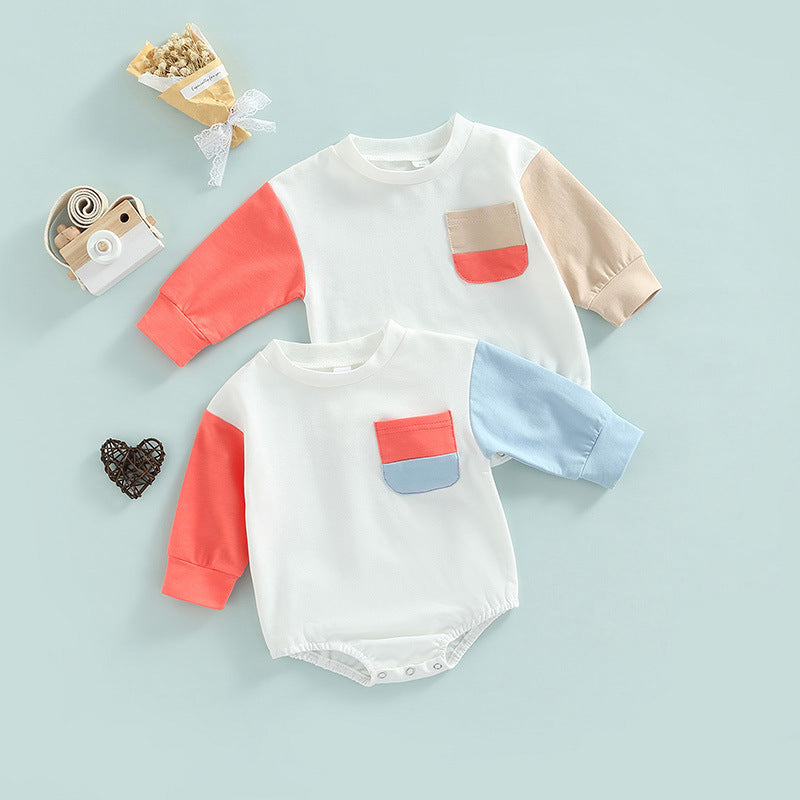 Keep Your Little One Stylish and Comfortable with Our Contrast Long Sl