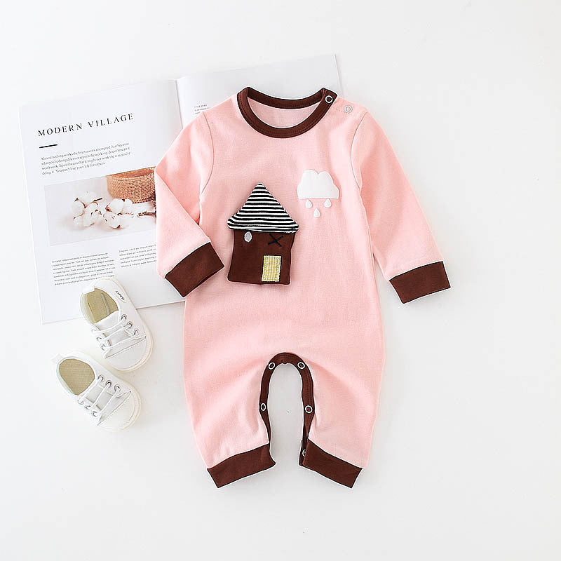 Soft and Comfy Cotton Baby One-Piece Romper