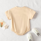 Halloween Loose Romper Letter Print Jumpsuit - Babbez