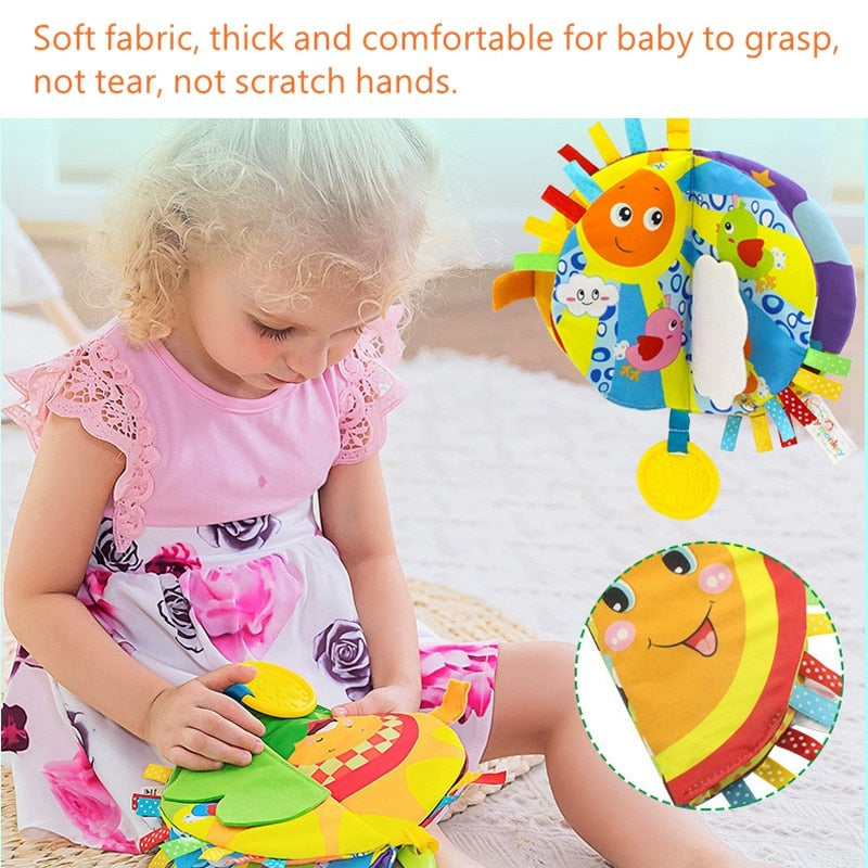 Baby Educational Toys Cloth Book - Babbez