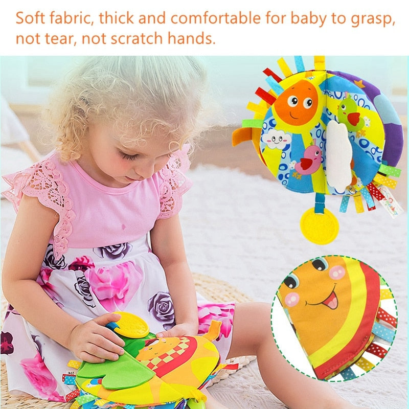Baby Educational Toys Cloth Book - BabbeZz