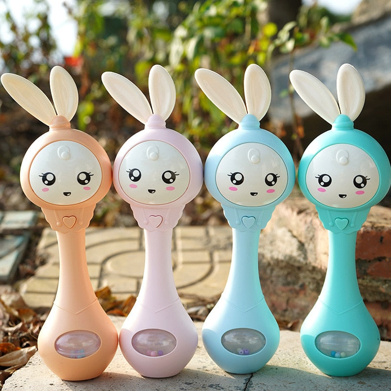 Baby Music Flashing Rattle Toys - Babbez