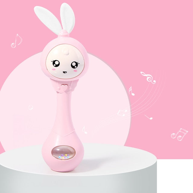 Baby Music Flashing Rattle Toys - Babbez